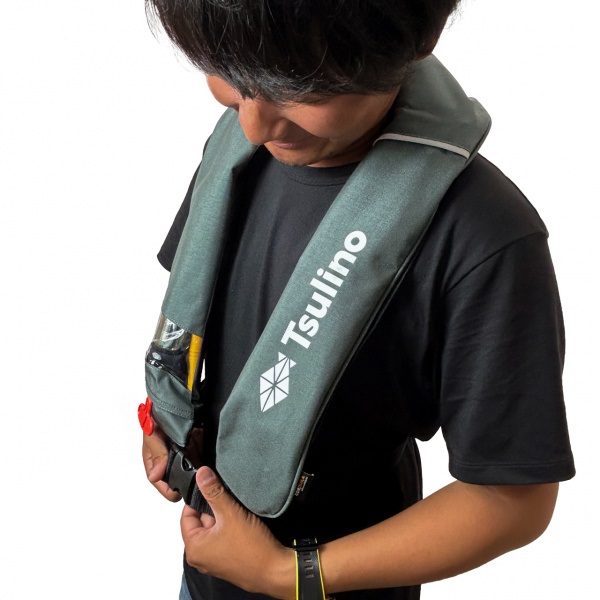 オリジナルインフレータブルライフジャケット【自動膨張式ライフジャケット/国土交通省型式認証品(桜マーク)/小型船舶用救命胴衣 TYPE A】